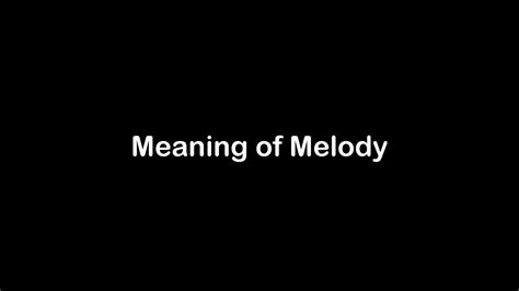 winter melody meaning.